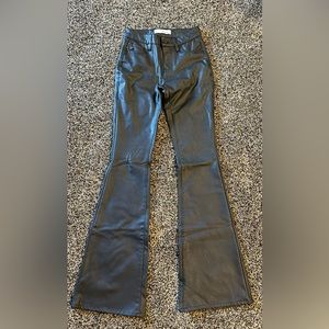 Kancan leather bootcut pants size 1/24